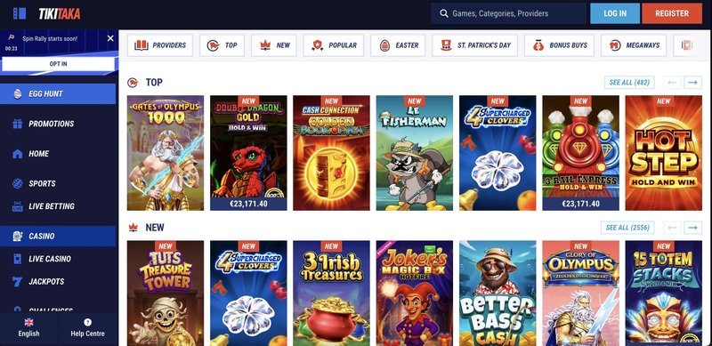 Experience the Thrill of Tiki Taka Casino in the UK Today - overview Experience the Thrill of Tiki Taka Casino in the UK Today - overview
